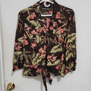 Jones of New York Signature, Ladies Waist Length Top, Size L